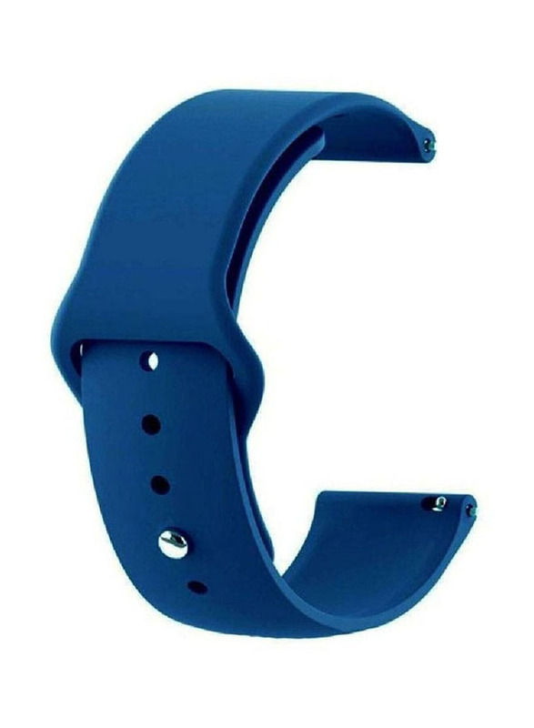 

ICS Soft Silicone Replacement Strap for Xiaomi Watch S1 Active, Blue