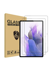 HYX Samsung Galaxy Tab S9 2023 2 Pack Scratch Resistant Bubble Free Tempered Glass Screen Protector, Clear