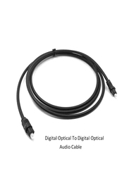 3-Meters Digital Optical Cable, Digital Optical to Digital Optical for Audio Cable, Black