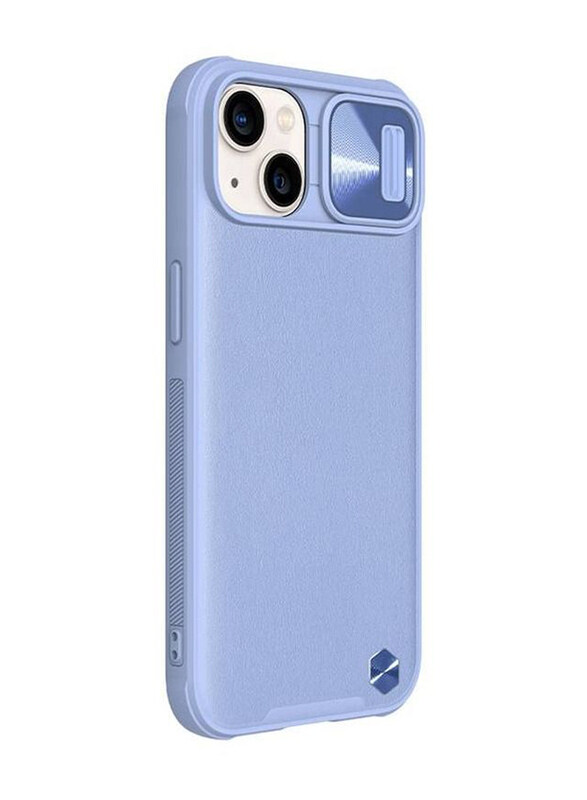 

Nillkin Apple iPhone 13 Pro CamShield Leather Mobile Phone Case Cover with Camera Slide Protection, Lavender