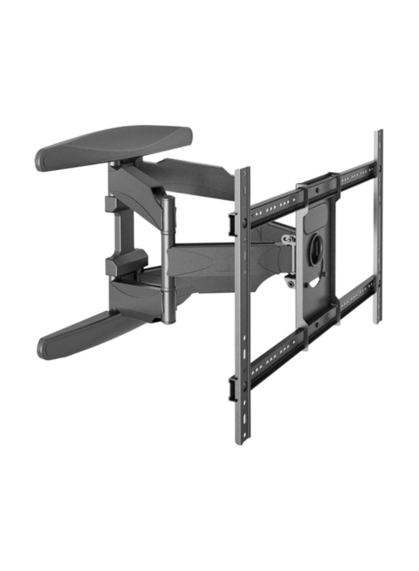 Full Motion TV Wall Mount for 40-70 Inch LED/LCD Computer Monitors And TV's, Black