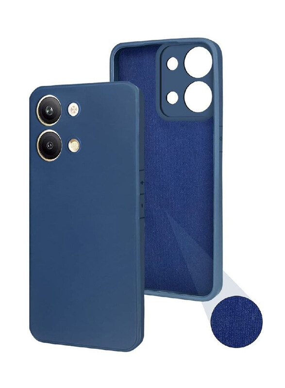 Olliwon Oppo Reno 9 Pro 5G Silicone Camera Protection Soft Flexible Back Mobile Phone Case Cover, Blue