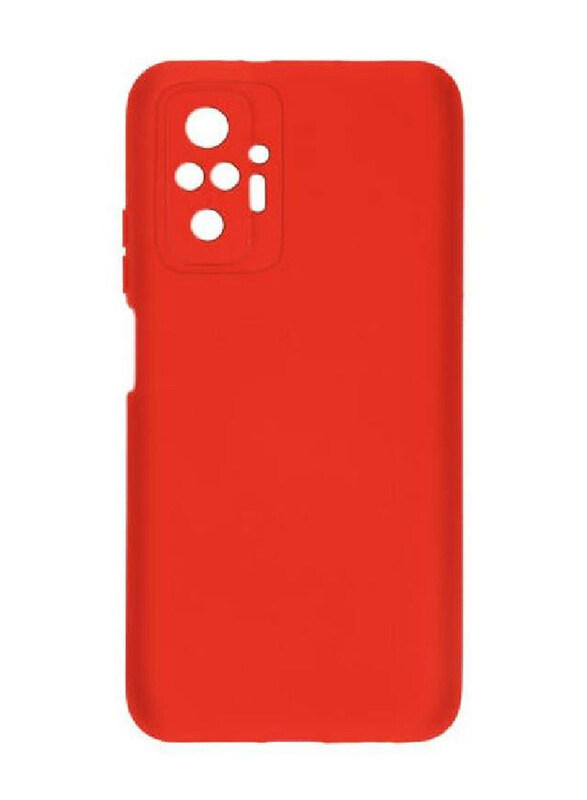 

Generic Samsung Galaxy Note 10+ Soft Liquid Silicone Slim Gel Protective Mobile Phone Case Cover, Red