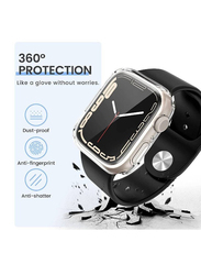 TPU Anti Scratch Bumper Protector Smartwatch Case Cover for Apple iWatch 42mm/44mm, Clear
