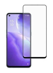 Oppo A94 Full-Screen Tempered Glass Screen Protector, Clear