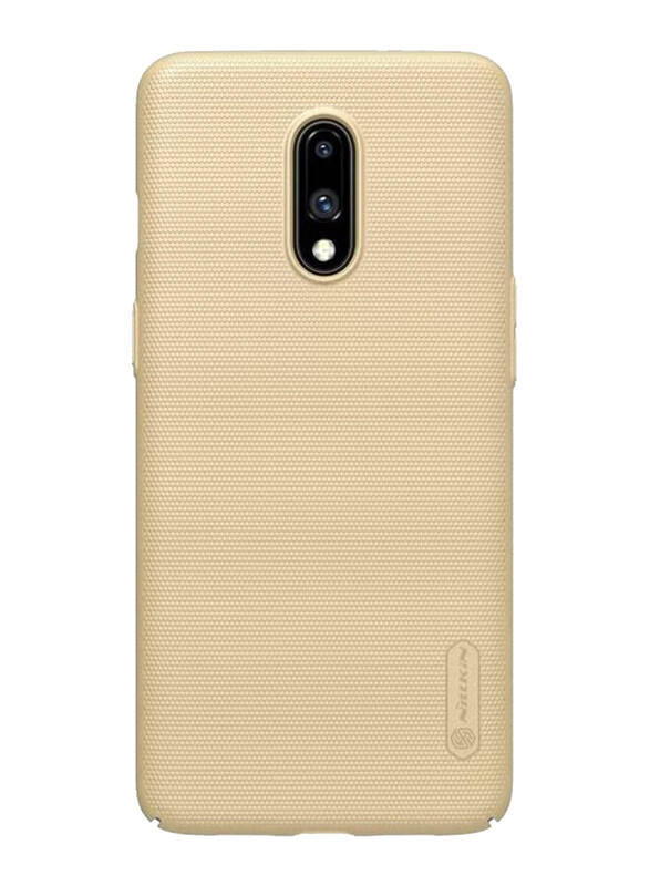 

Nillkin OnePlus 7 Super Frosted Shield Hard PC Back Mobile Phone Case Cover, Gold