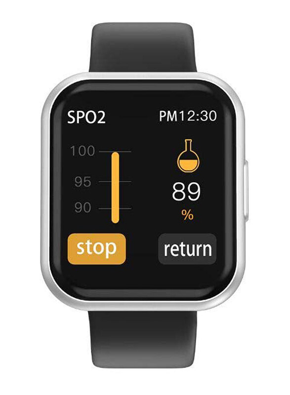 

Generic T88 Multi-Sports Mode Fitness Tracker Smartwatch, Y15368S1-KM, Black