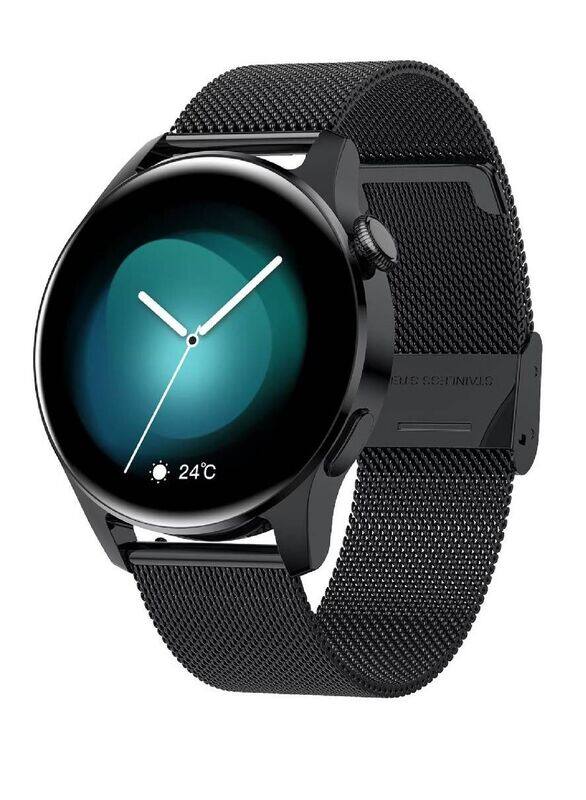 

Hyx Bluetooth Calling Fitness Tracker With Heart Rate Sleep Monitor Smart Watch For iPhone Android Black