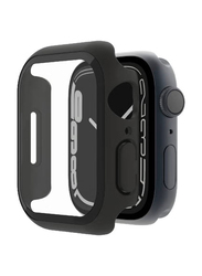 Soft Silicone Protector Case for Apple Watch Series 7 45mm, Black