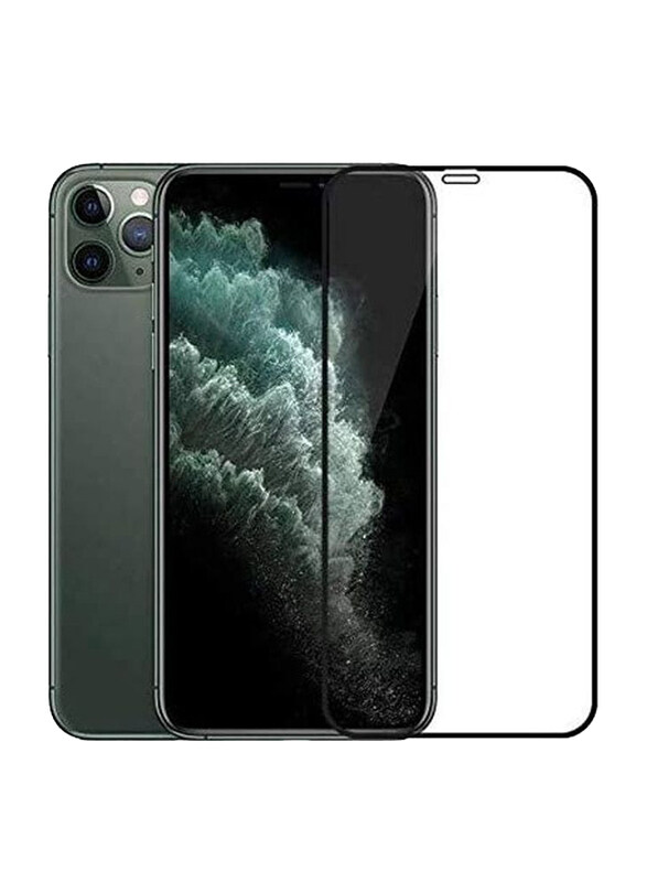 

ICS Apple iPhone 11 Pro Tempered Glass Screen Protector, Black/Clear