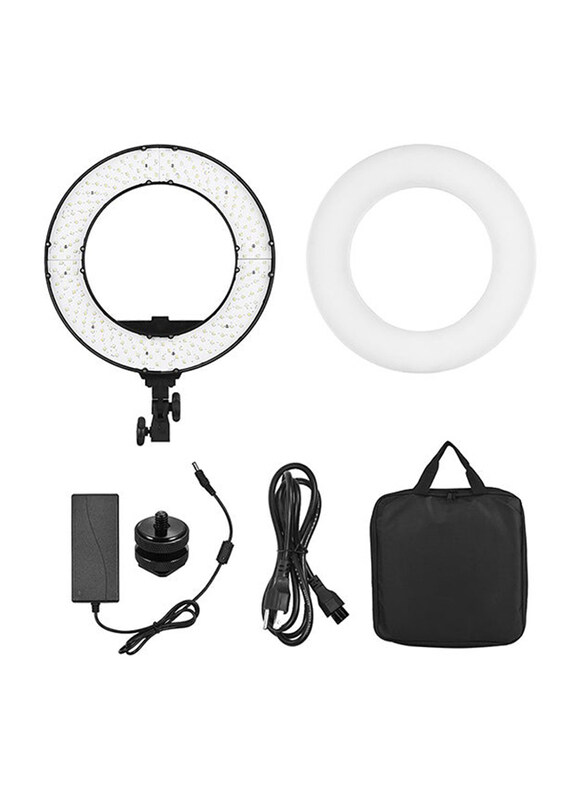 

Generic Andoer Studio Ring Dimmable LED Video Light Lamp, HD-14S, White