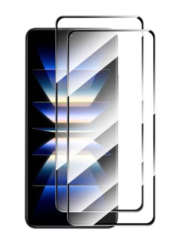 

Generic Xiaomi Redmi K60 Pro 2 Pack 9H Tempered Glass Screen Protector, Clear