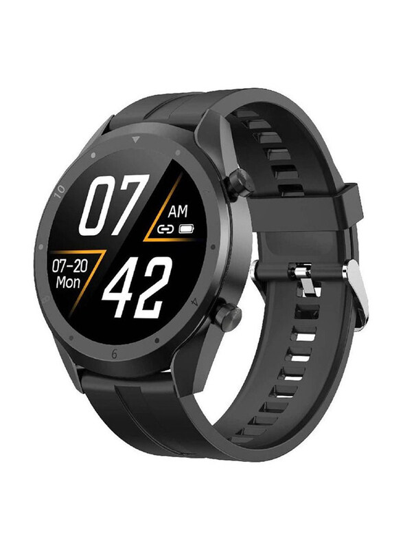 

G-Tab GT2 44mm Smartwatch with Bluetooth Calling, Black