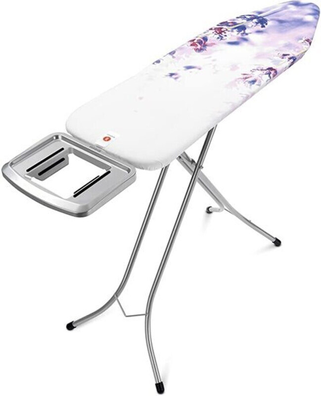 

Generic Heat-Resistant Ironing Board with Steam Iron Rest, Multicolour