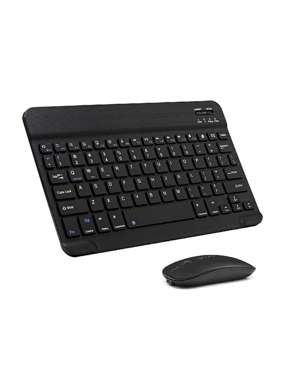 Gennext The Wireless English Keyboard and Mouse, Black