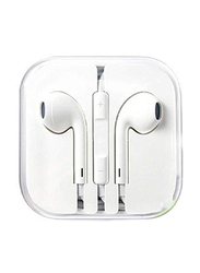 In-Ear Wired Earphone with Mic for Apple, White