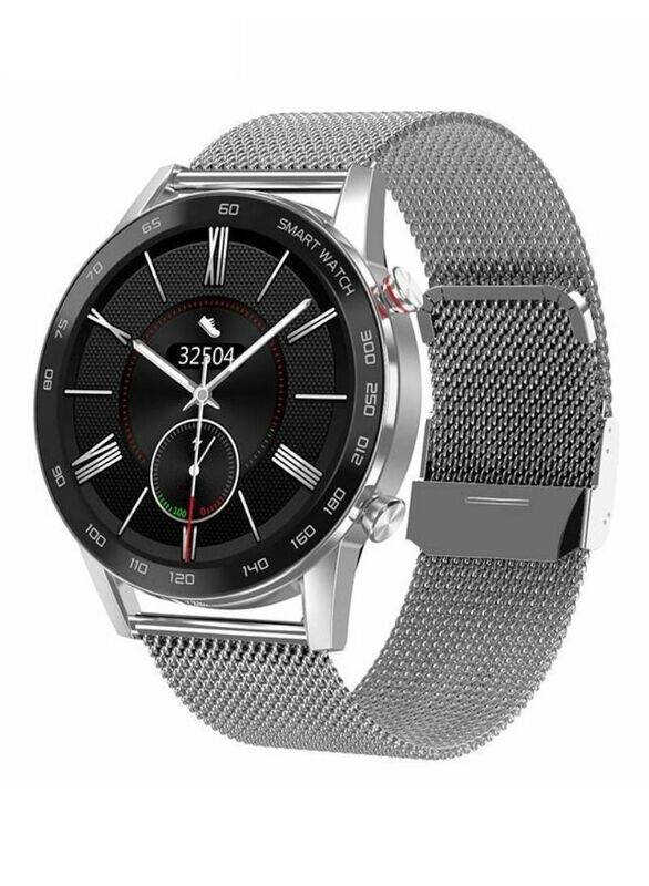 

Hyx HD Touch Screen Fitness Tracker Bluetooth Call Lifestyle Smartwatch For Android IOS Silver