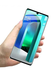 LG Velvet Full Coverage HD Clear Anti-Scratch & Anti-Fingerprint Tempered Glass Screen Protector, Transparent