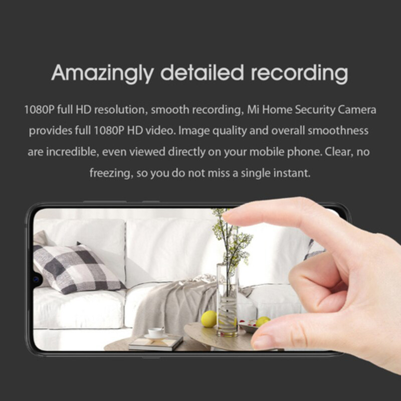 Xiaomi Mi MJSXJ02HL Full HD Home Security Camera, White