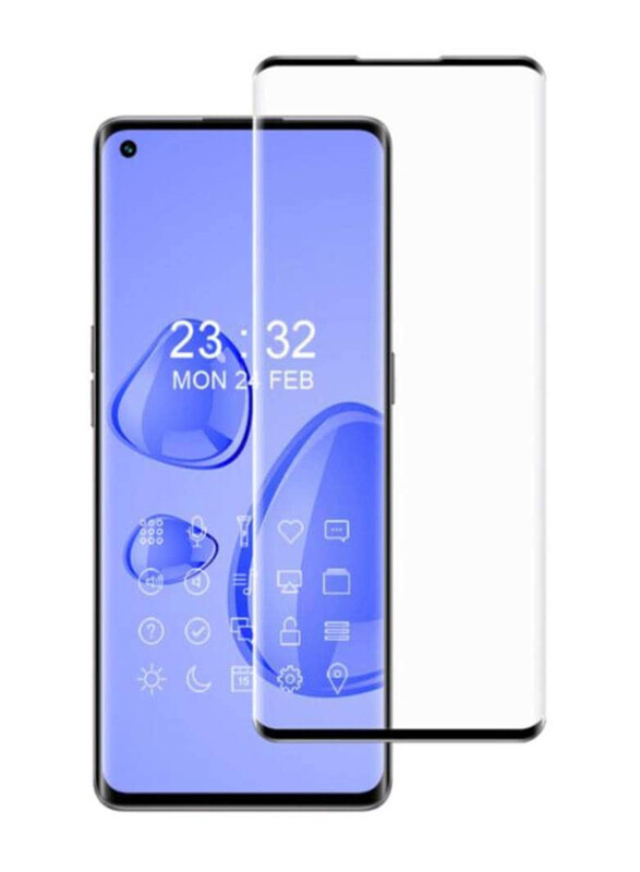 

Generic Oppo Reno 5 Pro 5D Full Glass Screen Protector, Clear