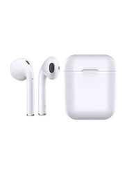 Haino Teko Germany Wireless Bluetooth In-Ear Earbud with Charging Case for iPhones & Android, White