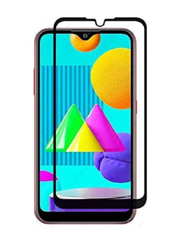 Tempered Glass Screen Protector for Samsung Galaxy M01, Black