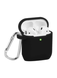 Apple AirPods 1 Soft Silicone Protective Case Cover, Black