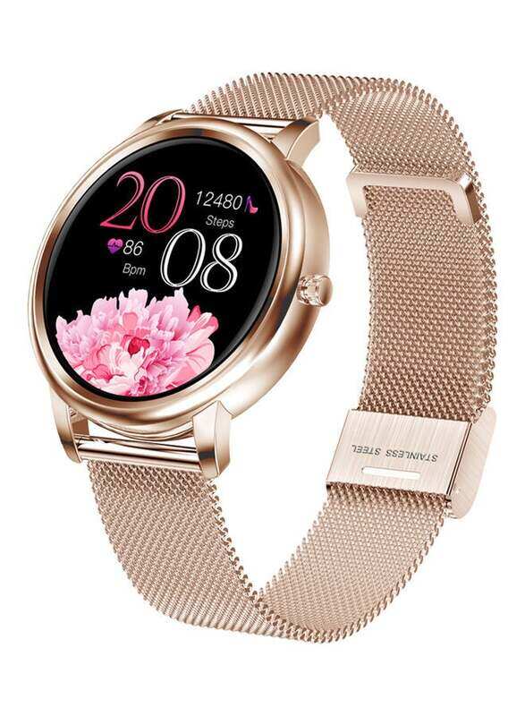 

N/A MK20 IPS Full-Touch Screen Smart Watch Rose Gold