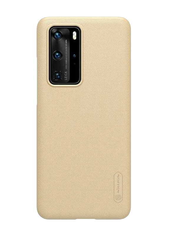 

Nillkin Huawei P40 Pro Super Frosted Shield Mobile Phone Case Cover, Gold