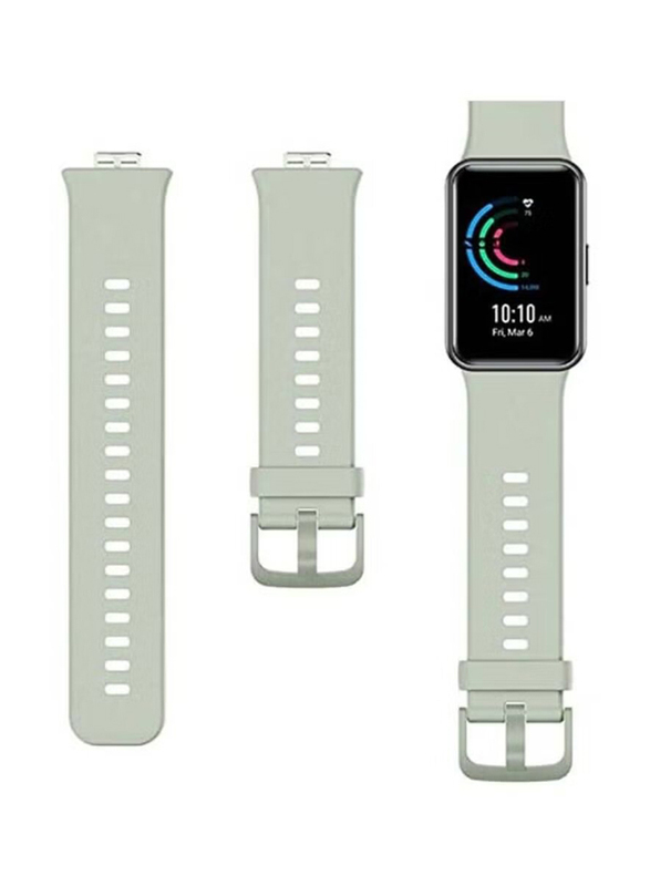 Replacement Silicone Band Strap for Huawei Fit Watch, Mint Green