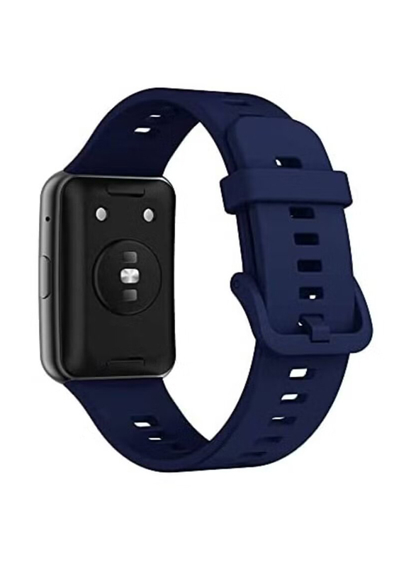 Replacement Silicone Strap for Huawei Fit Watch, Blue