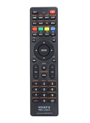 Huayu Remote Control for All LCD/LED TV, Black