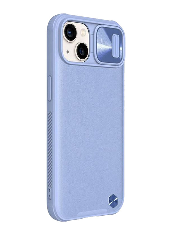 

Nillkin Apple iPhone 13 CamShield Leather Mobile Phone Case Cover with Camera Slide Protection, Lavender