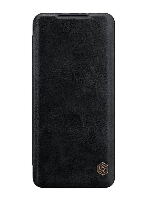 Nillkin Protective Leather Flip Case Cover for Redmi Poco F3, Black