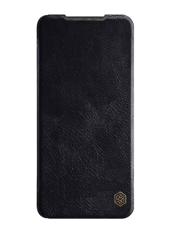 

Nillkin Protective Leather Flip Case Cover for Poco X3 NFC/Poco X3 Pro, Black