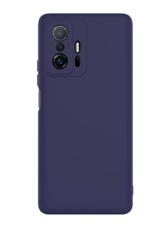 Xiaomi Mi 11T/Mi 11T Pro Protective Soft Silicone Mobile Phone Case Cover, Blue