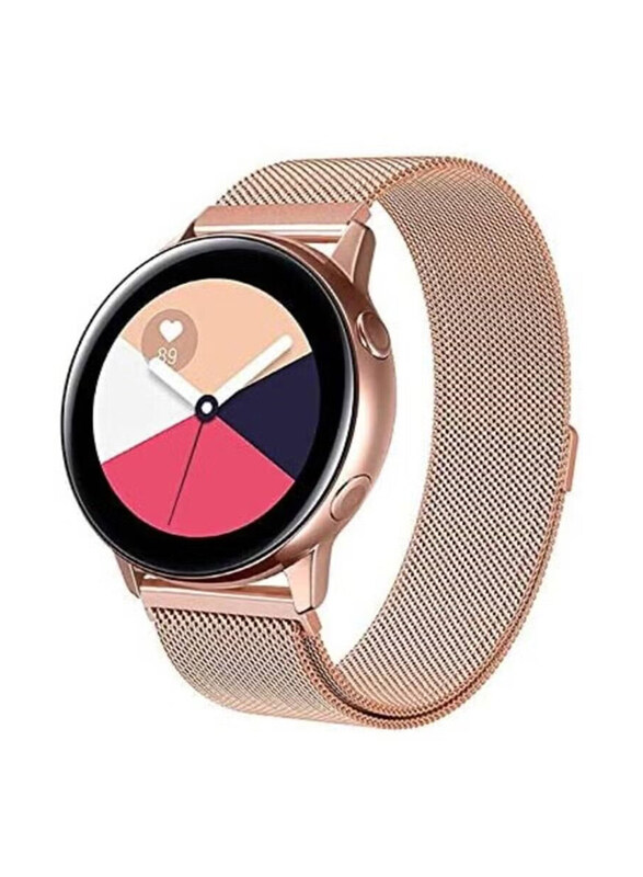 

Generic Replacement Band Strap for Active 2 20mm, Rose Gold