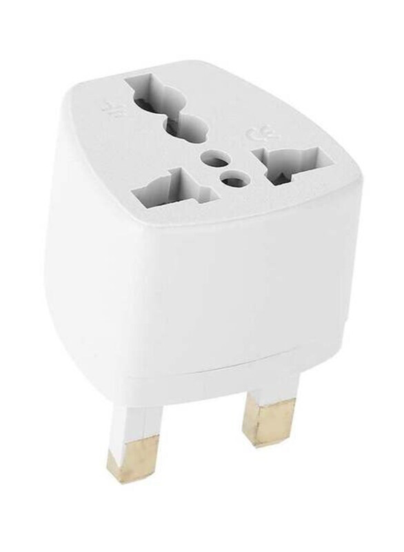 

Generic Multi Purpose Ac Power Plug Adapter, White