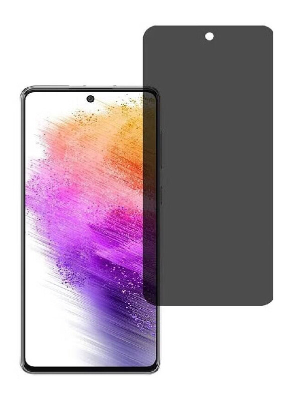 

Generic Samsung Galaxy M53 Anti Scratch Bubble Free Privacy Mobile Phone Tempered Glass Screen Protector, Clear