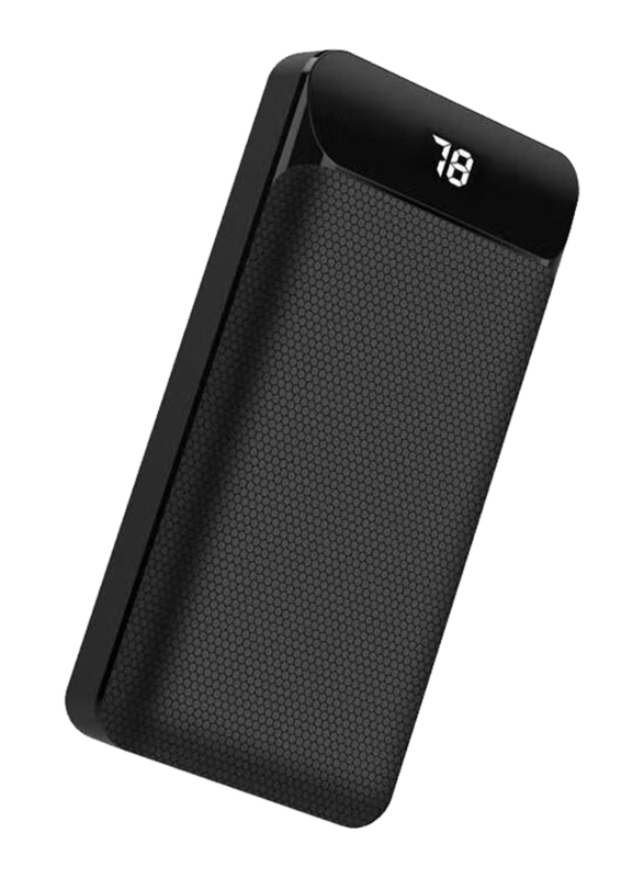 XO Wireless Fast Charging 30000mAh Power Bank, Black