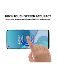 Oneplus 8t Tempered Glass Screen Protector, Clear