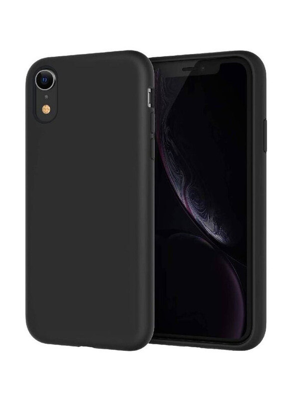 

Generic Protective Soft Silicone Case Cover for iPhone XR, Black