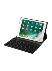 Ultra Thin Wireless/Bluetooth English Keyboard with Case Cover for Apple iPad Air Pro 9.7-Inch, Black