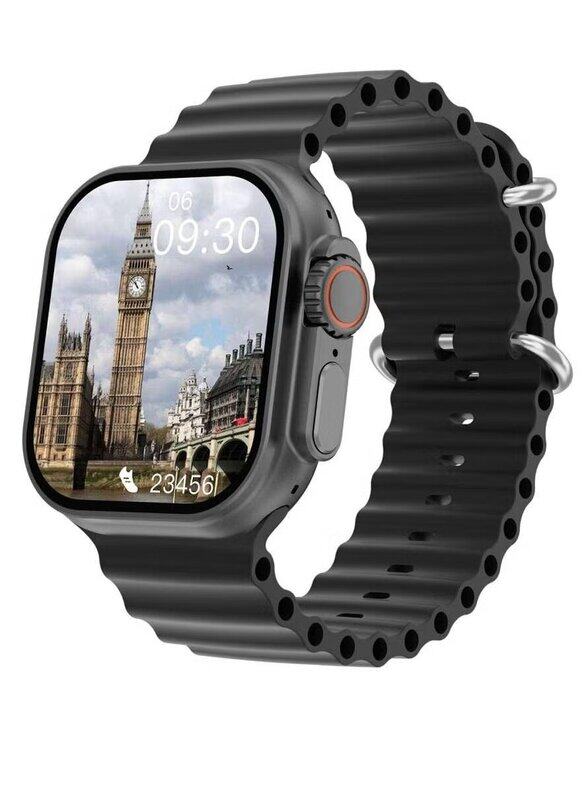 

LW HD Screen Bluetooth Fitness Bracelet IP68 Waterproof Smartwatch, Black