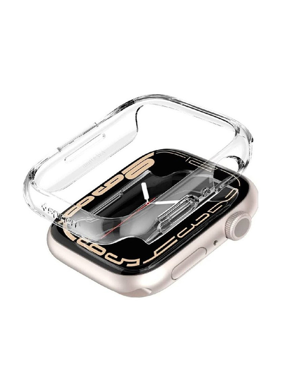Thin Fit Case Cover for Apple Watch Series 7 40mm, Crystal Clear