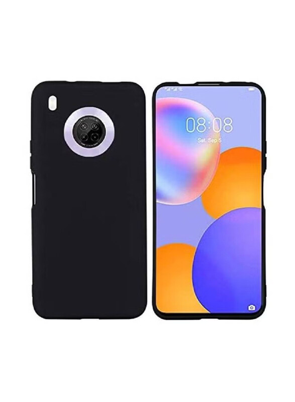 

Generic Honor 50 Lite Protective Soft Silicone Mobile Phone Case Cover, Black