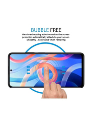 Xiaomi Poco M4 Pro 5G Full Coverage HD Anti-Scratch Bubble-Free Tempered Glass Screen Protector, Clear