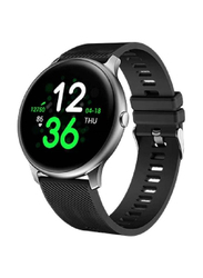 Smart Health Tracker Smartwatch with Blood Oxygen, Heart Rate Monitoring, Long Standby & Bluetooth, Black