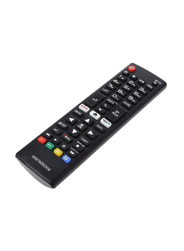 

ICS LG Remote Control for LG LED/LCD/Plasma 3D Smart TVs, AKB75095308, Black