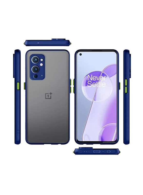 OnePlus 9RT Protective Matte Mobile Phone Case Cover, Blue